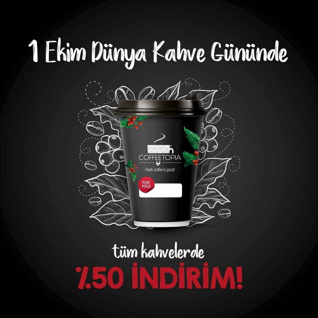 1 Ekim Dünya Kahve Günü Kampanyası